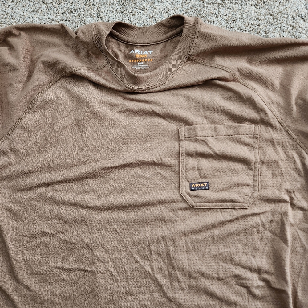 Ariat Men's Brown Long Sleeve Tee